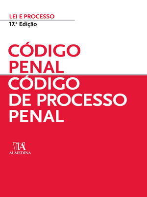 cover image of Código Penal--Código de Processo Penal--17ª Edição